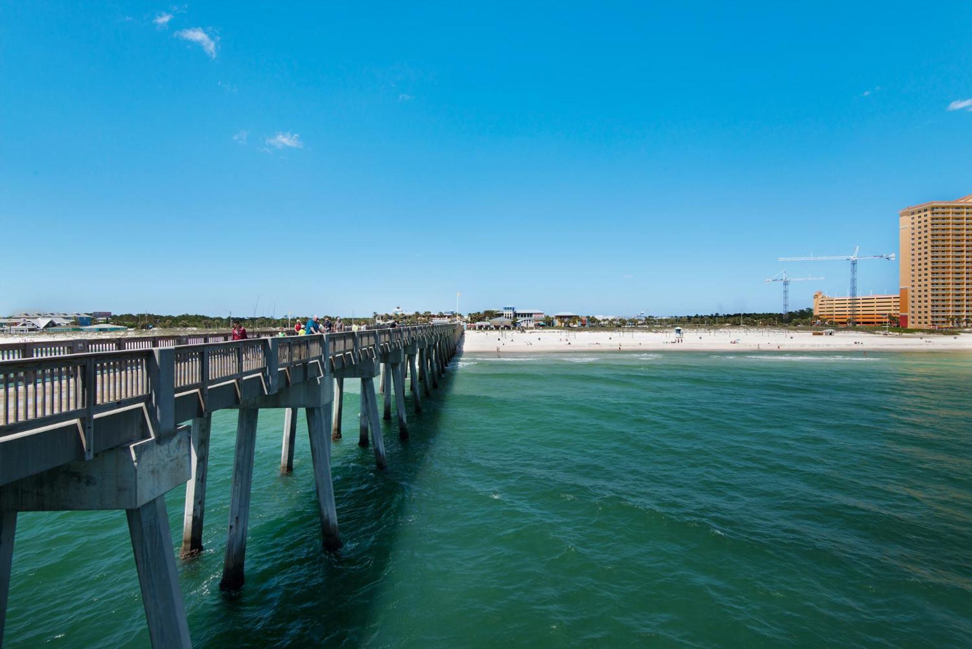 Tidewater Escape: 1Br/2Ba Beachfront Condo, Sleeps 6, Gulf Views & Comfort! Panama City Beach Buitenkant foto