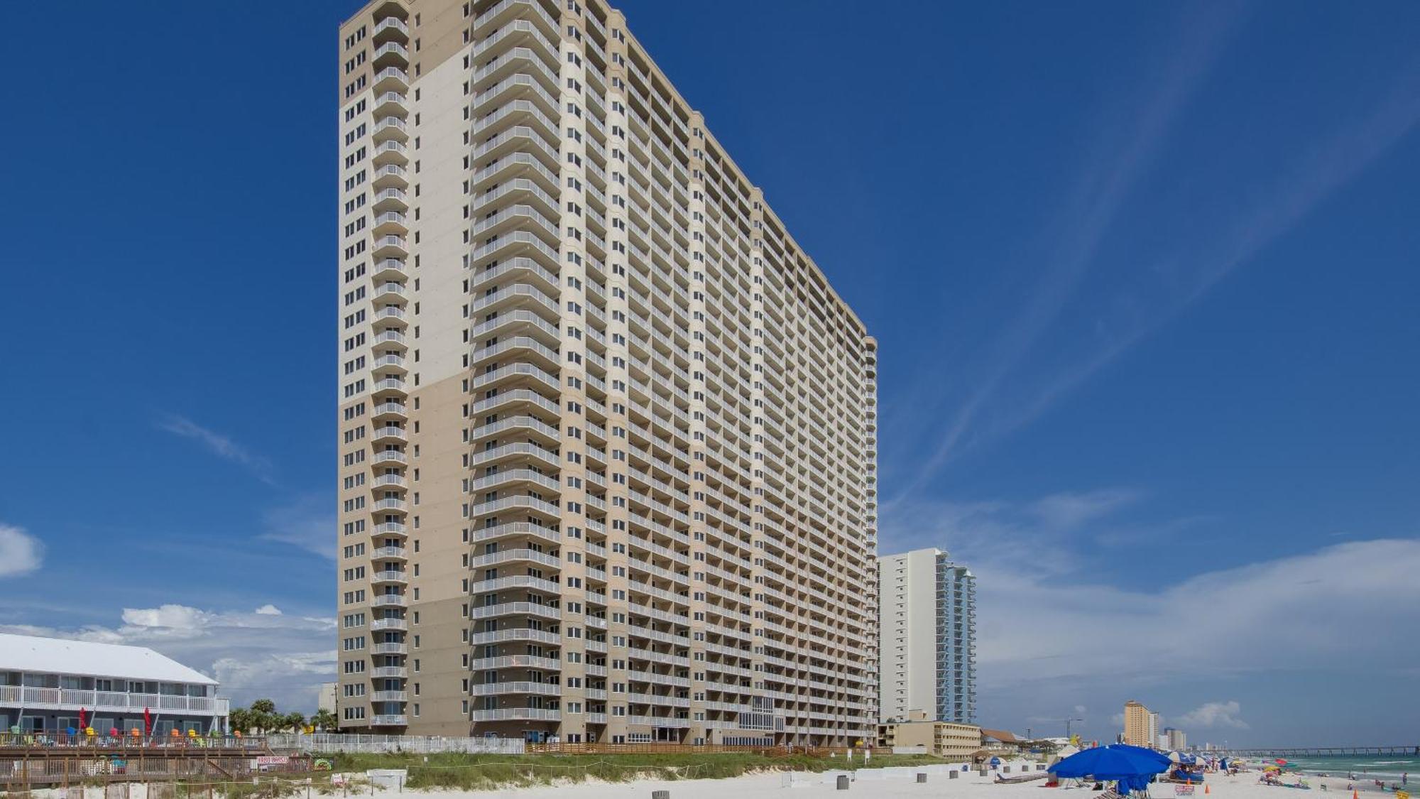 Tidewater Escape: 1Br/2Ba Beachfront Condo, Sleeps 6, Gulf Views & Comfort! Panama City Beach Buitenkant foto