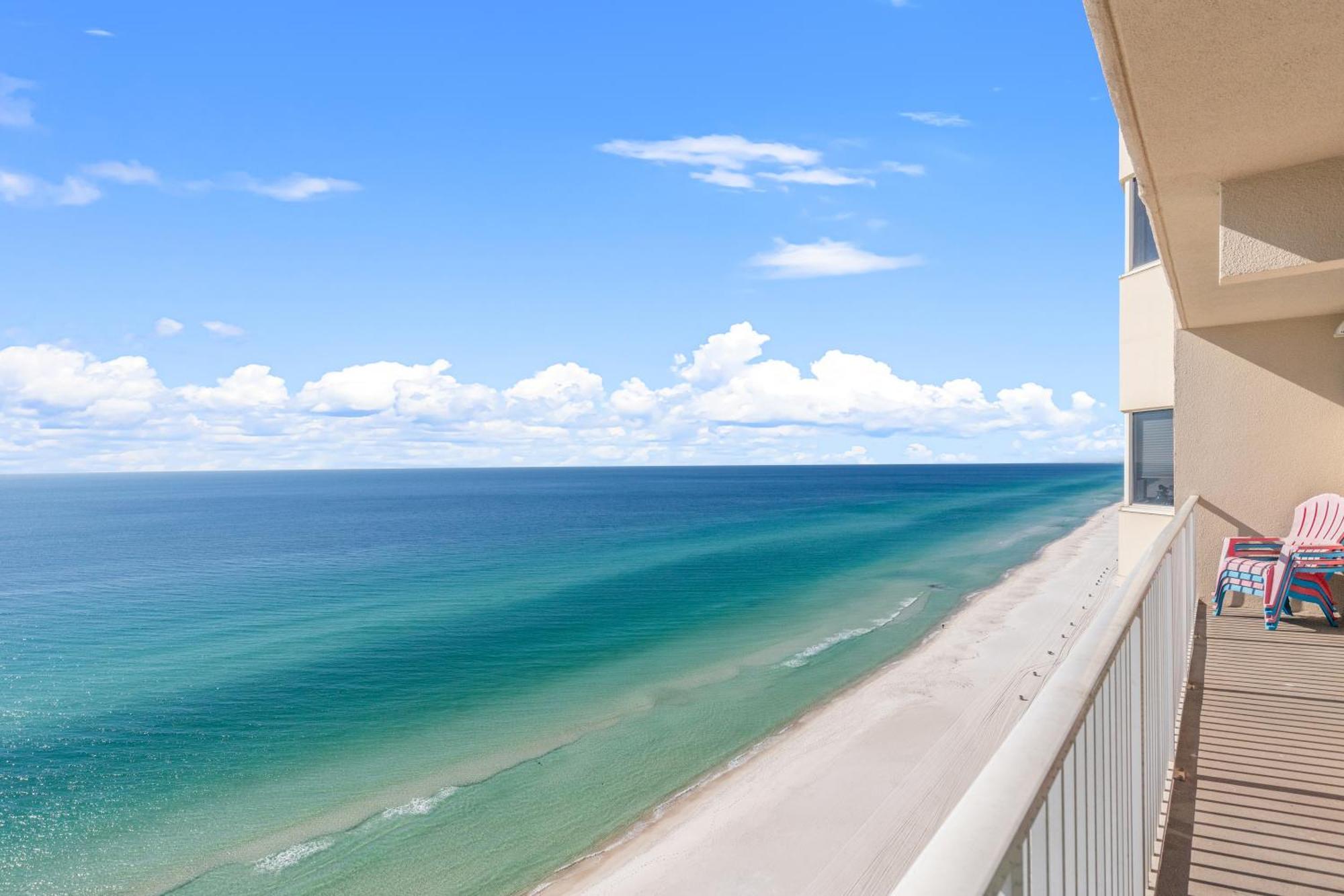 Tidewater Escape: 1Br/2Ba Beachfront Condo, Sleeps 6, Gulf Views & Comfort! Panama City Beach Buitenkant foto