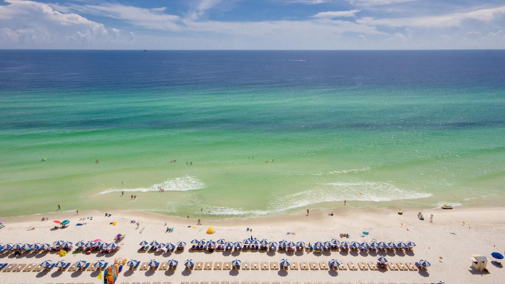 Tidewater Escape: 1Br/2Ba Beachfront Condo, Sleeps 6, Gulf Views & Comfort! Panama City Beach Buitenkant foto