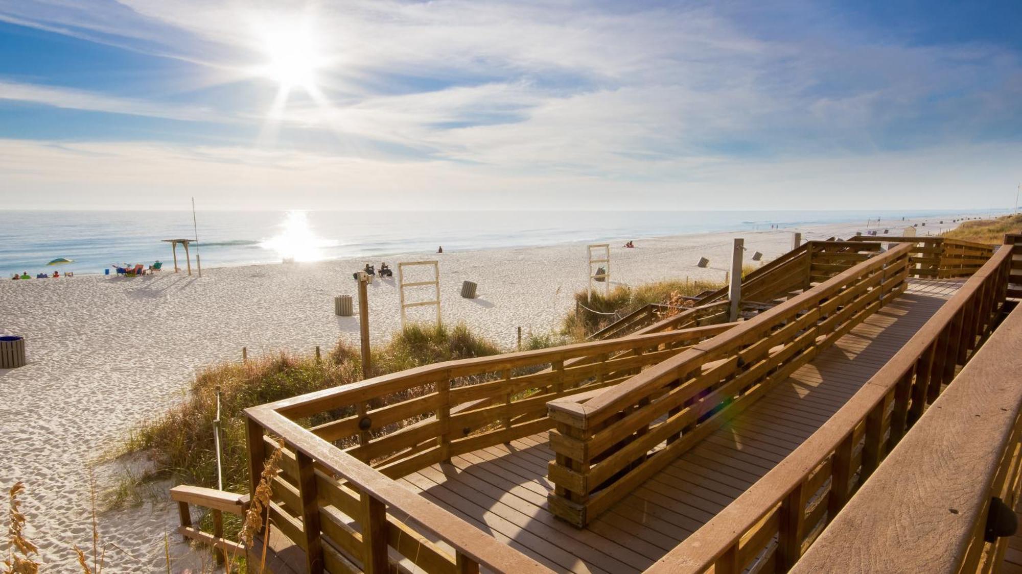 Tidewater Escape: 1Br/2Ba Beachfront Condo, Sleeps 6, Gulf Views & Comfort! Panama City Beach Buitenkant foto