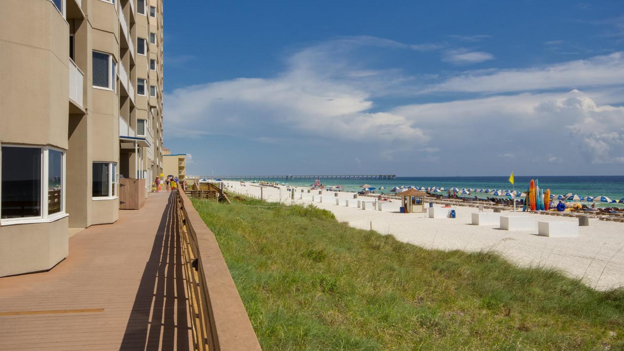 Tidewater Escape: 1Br/2Ba Beachfront Condo, Sleeps 6, Gulf Views & Comfort! Panama City Beach Buitenkant foto