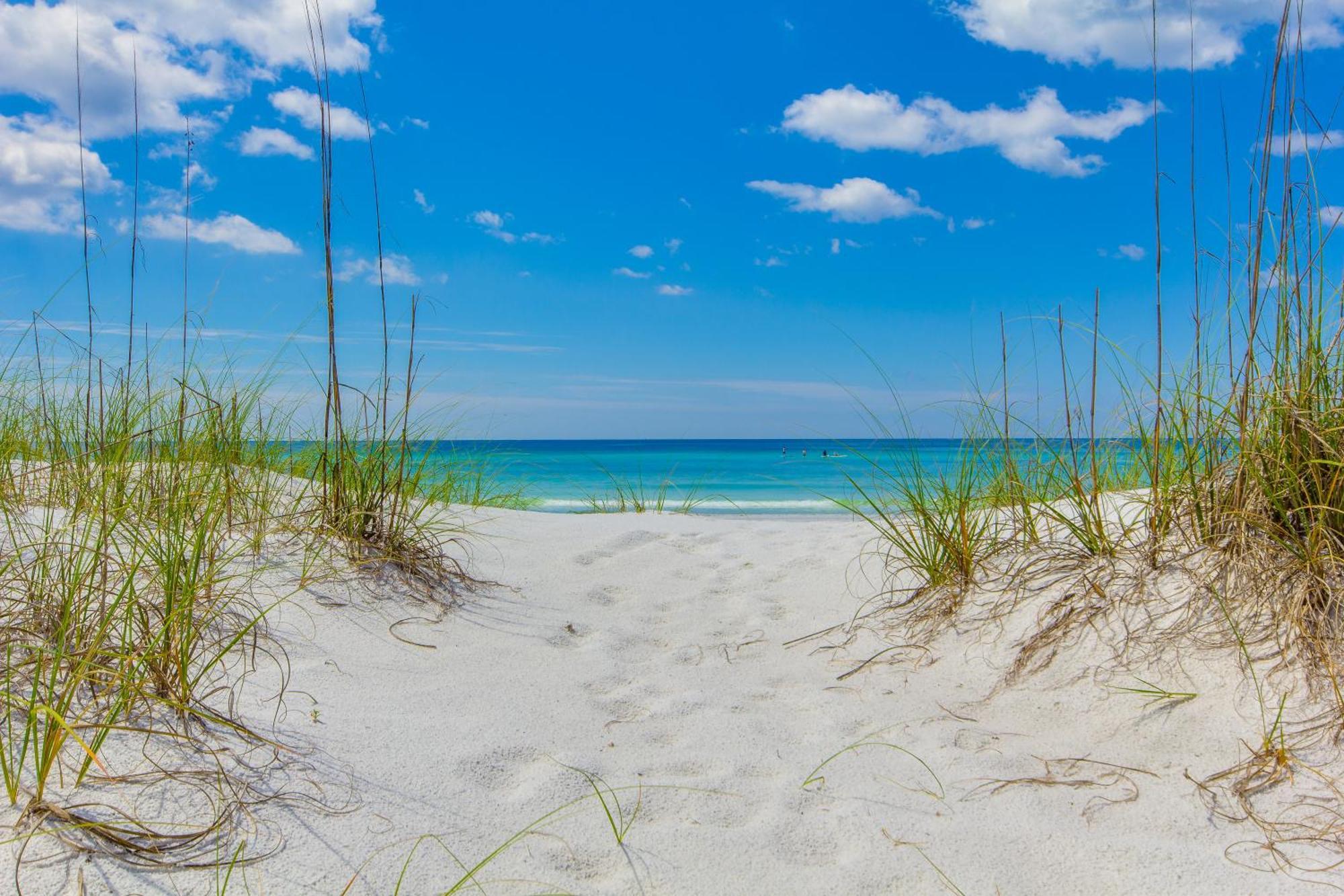 Tidewater Escape: 1Br/2Ba Beachfront Condo, Sleeps 6, Gulf Views & Comfort! Panama City Beach Buitenkant foto